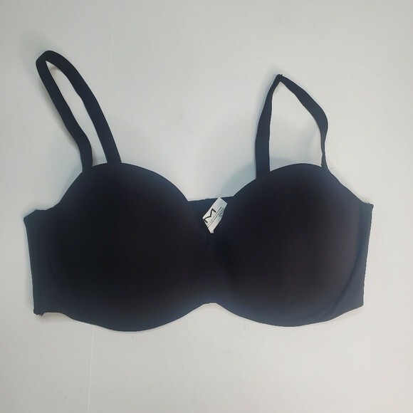Maidenform SE0004 Strapless Bra 40D black 5 Ways Convertible Self Expressions - Picture 1 of 6